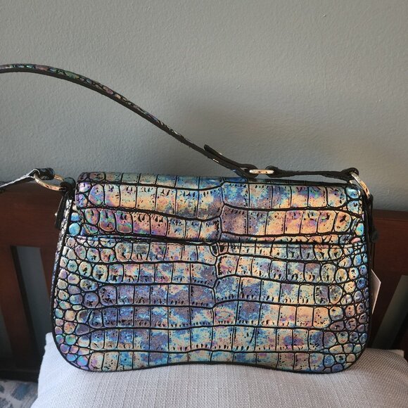 NWT Brahmin Nerida BLACK GALEXIA - Picture 2 of 7